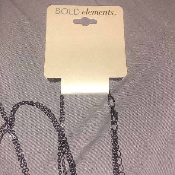 NWT Tassel Chain Necklace - Picture 2 of 3